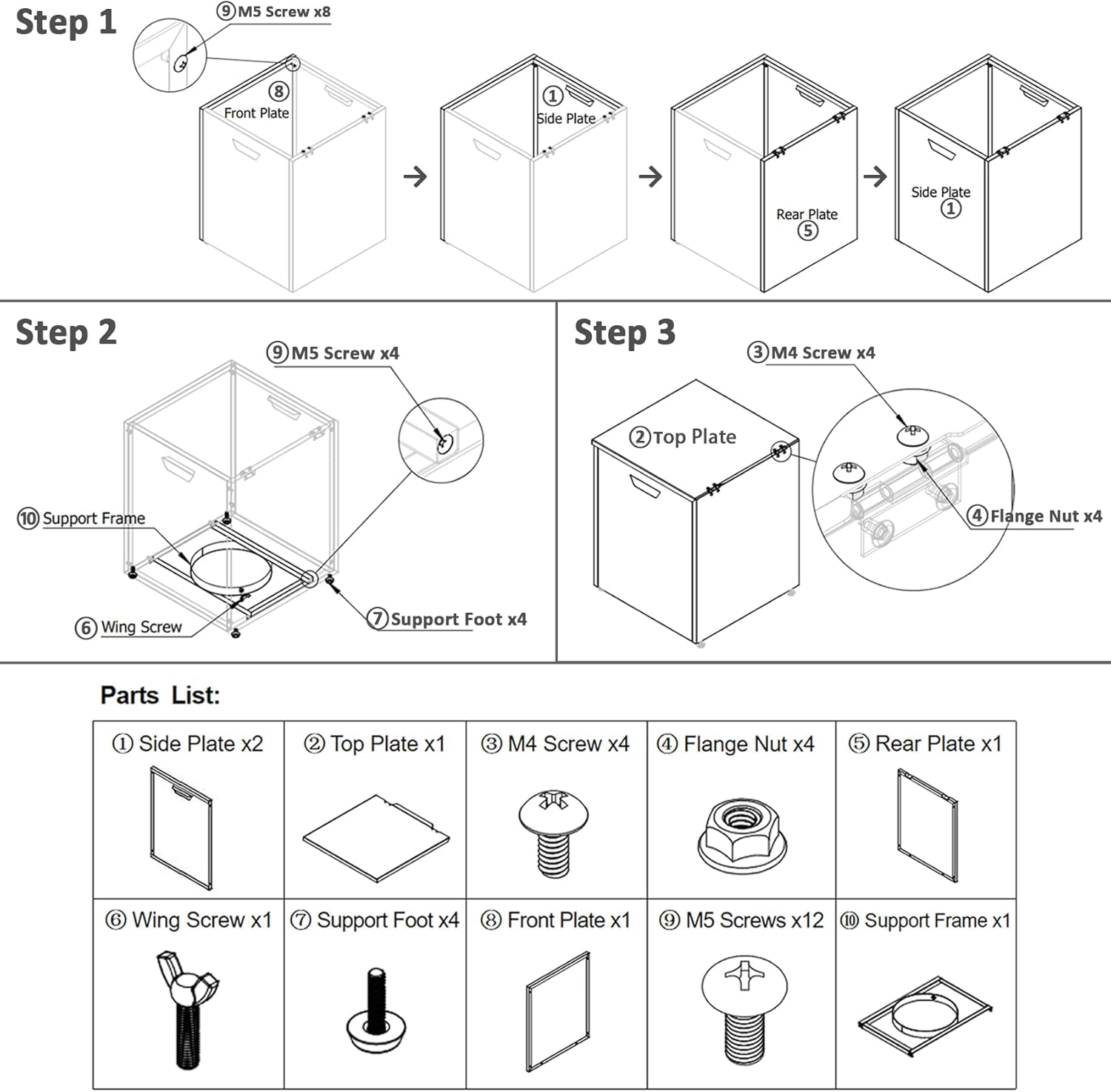 Stanbroil Propane Tank Cover Table, 20 lb Propane Tank Storage Side Table, 16