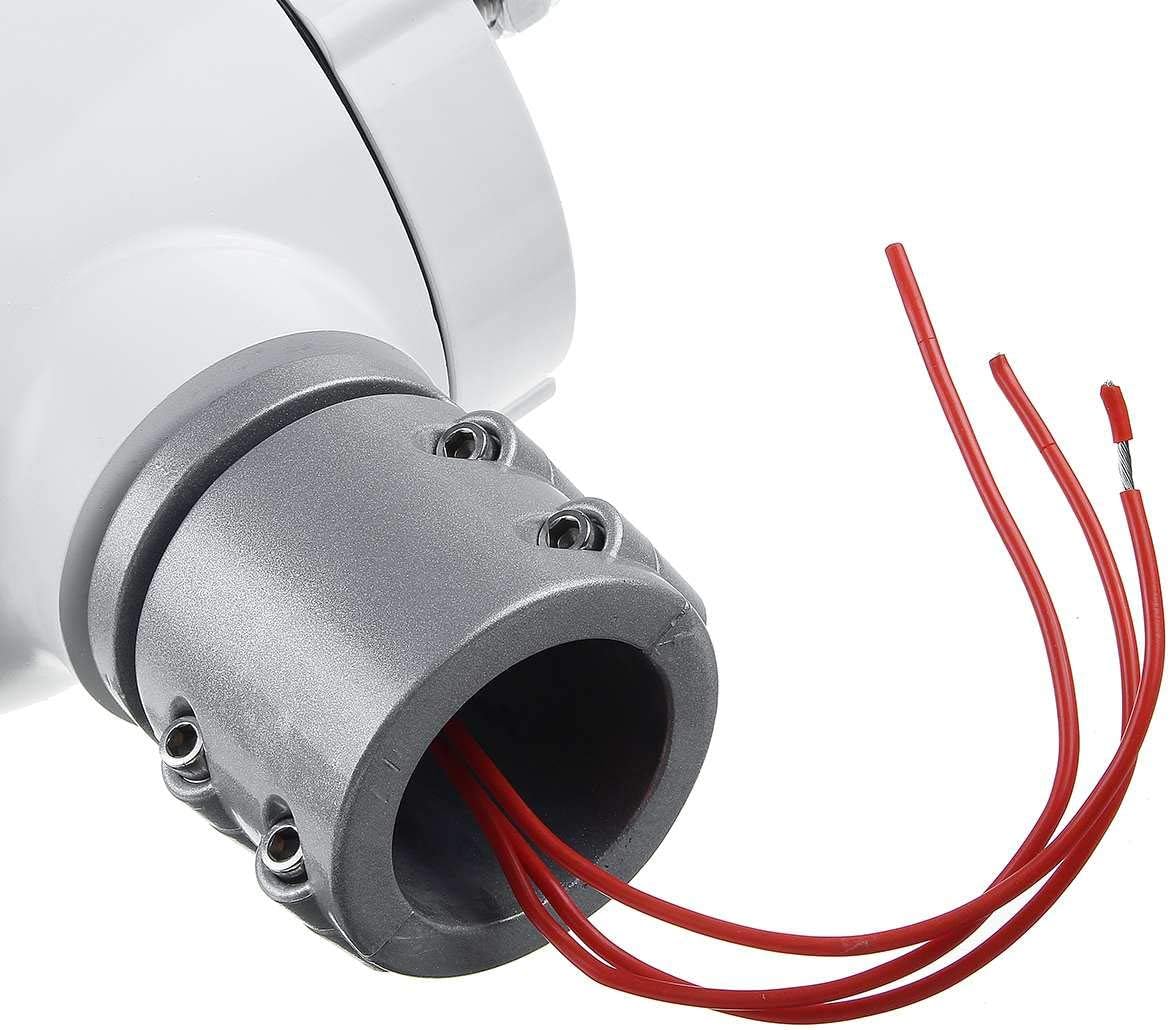 6000W 12V/24V 3/5/6 Blades Horizontal Wind Generator 3 Phase AC PMG Wind Turbines Generator Windmill Energy Turbines Charge,6 Blades,12v