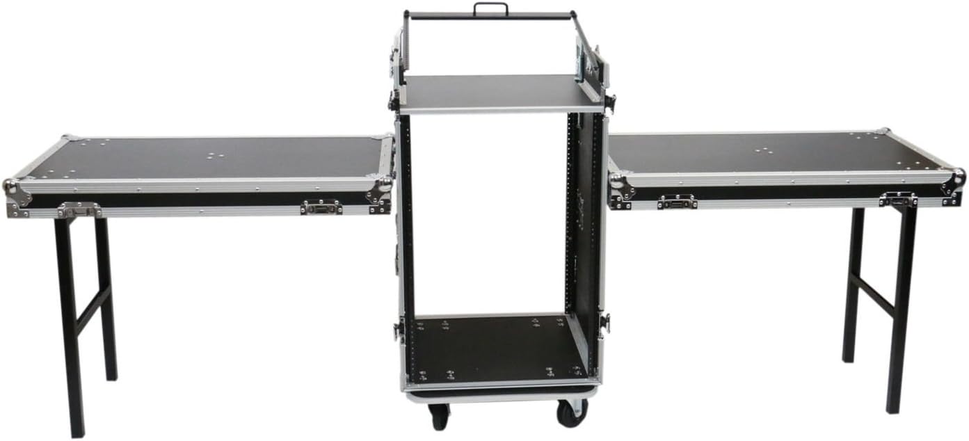 OSP 16 Space ATA Mixer/Amp Rack Case & Table Lids