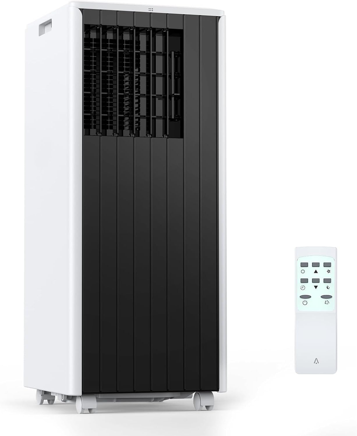 8000 BTU portable ac,3-in-1 Portable AC with Remote Control, Digital Display, 24 Hrs Timer, Stand Up Air Conditioners with Caster Wheels for Room Cooling Up to 350 Sq.ft