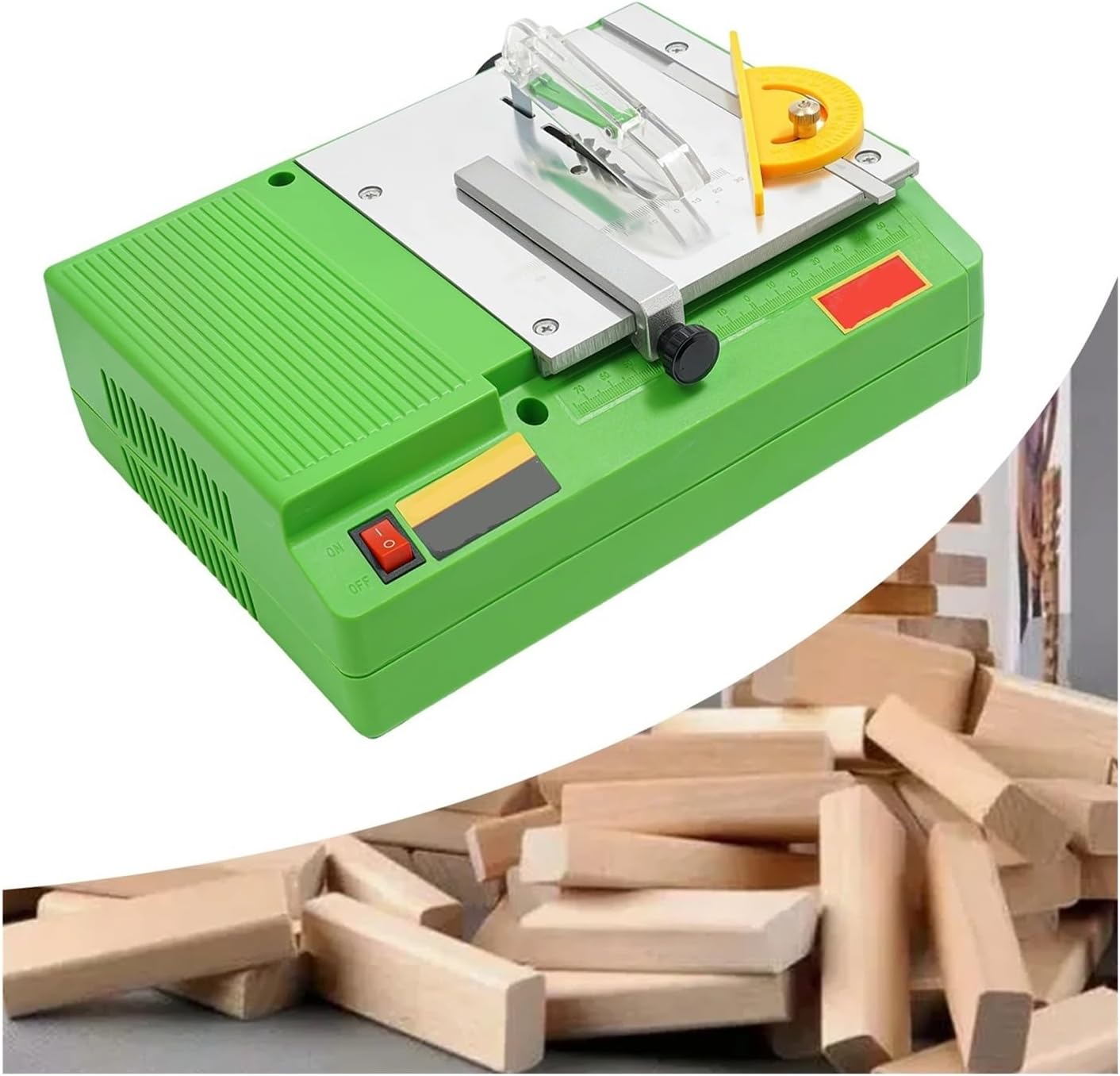 Portable Saw Station, 4pcs Table Saw Precise Cutting 480W Mini Tool For Wood Panel, DIY Production for Wood, Cutting, Grinding