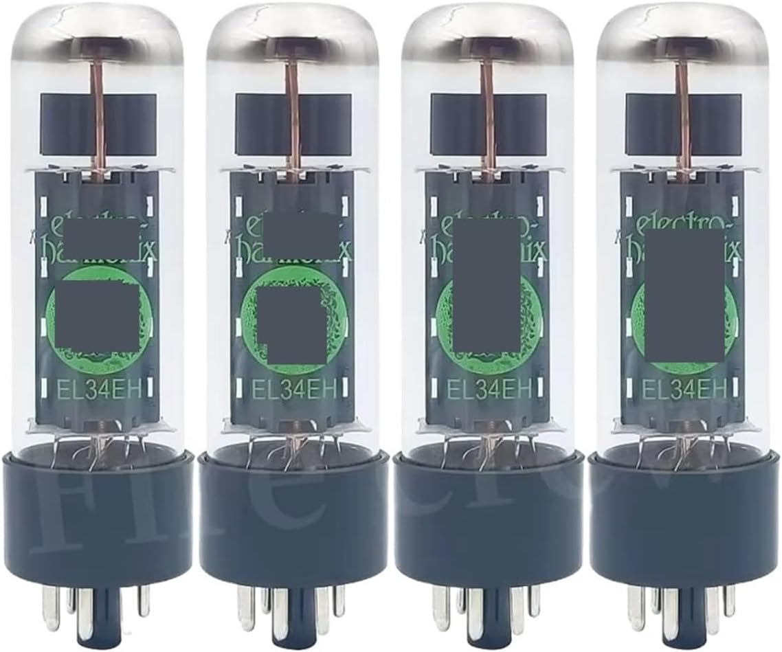 Vacuum Tube EL34 Replaces 5881 6CA7 6L6 6L6GC 6P3P KT66 6P6P 6V6GT 6V6GC HiFi Audio Tube Amplifier kit DIY Matching(4pcs Matched)
