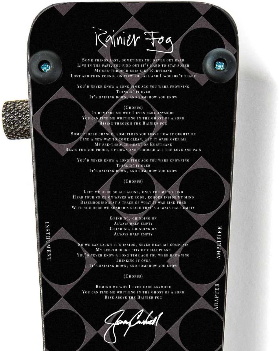 Dunlop Jerry Cantrell Rainier Fog Cry Baby Wah