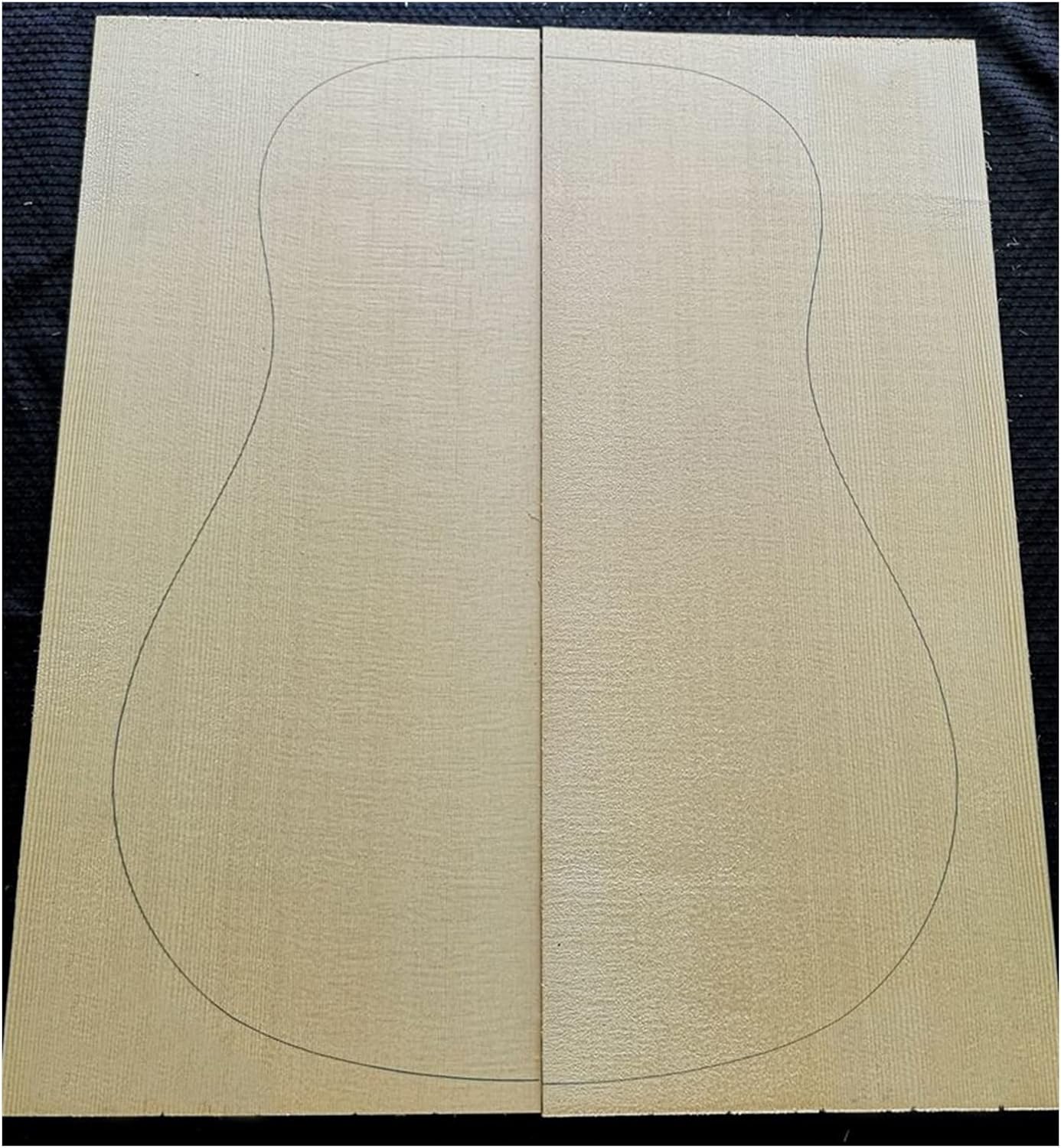 FLFL Spruce Guitar Panel Veneer Material for Making Guitar Panel Unfinished Guitar Kit (Color : 18)
