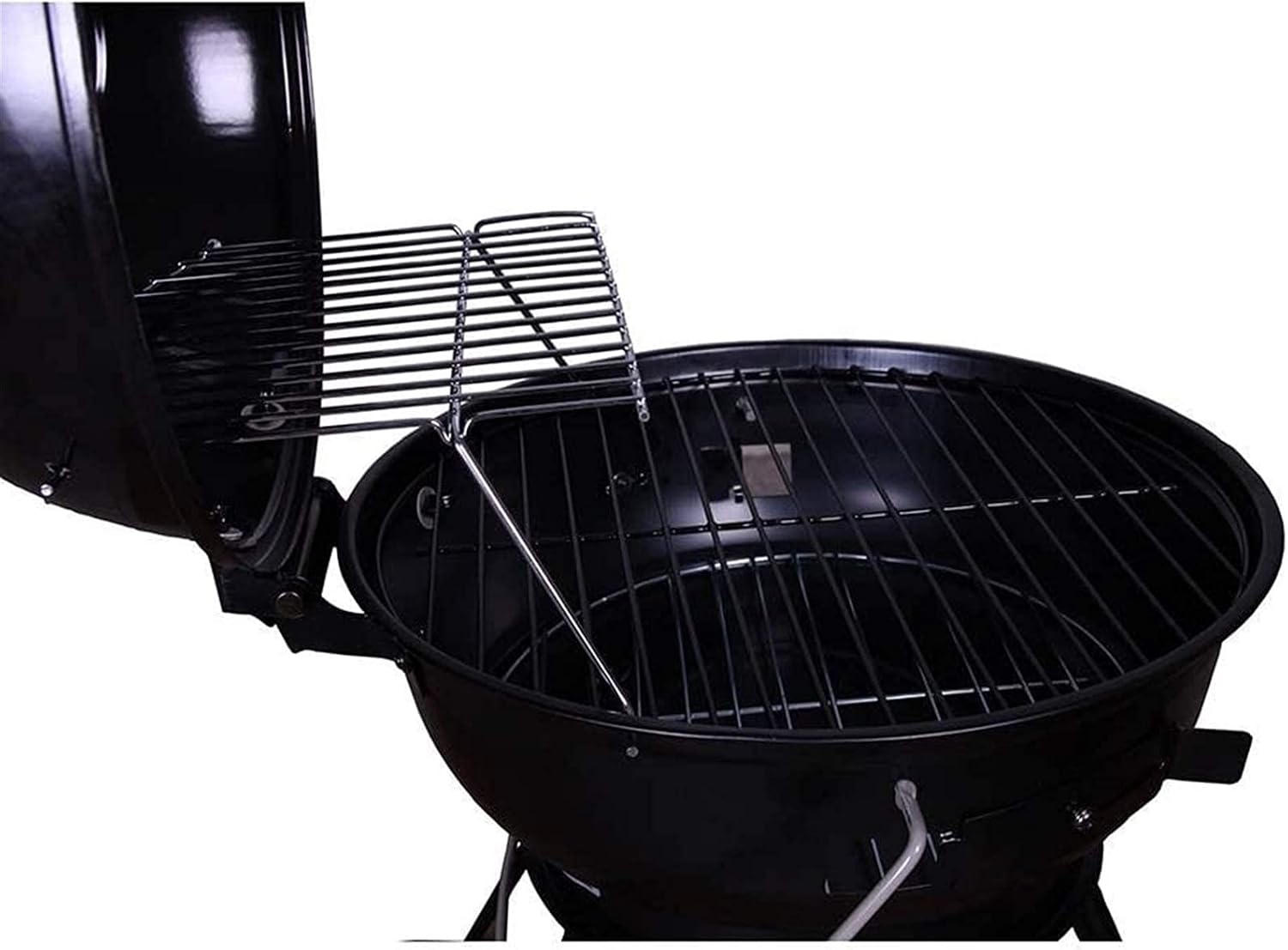 Fire Pit Steel Folding Outdoor Garden Patio Heater Grill Camping Bowl BBQ with Poker, Grate, Grill Carry Stove Brazier Stove