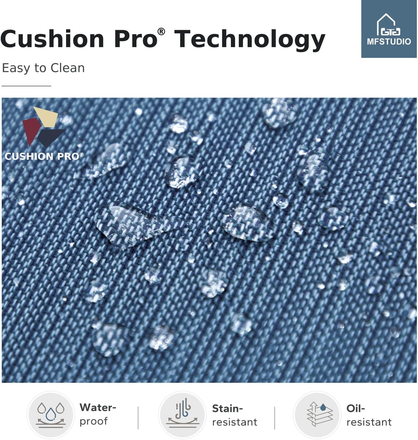 MFSTUDIO Patio Furniture Sets with 45