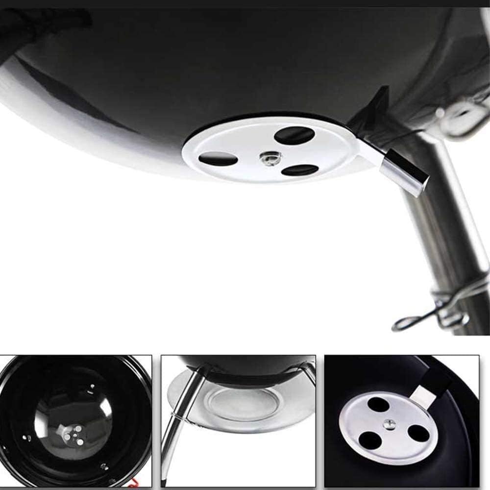 Fire Pits Outdoor Wood Burning Fire Pits 14in Steel Outdoor Grill Fire Pit Bowl w/Screen Cover, Log Grate, Poker