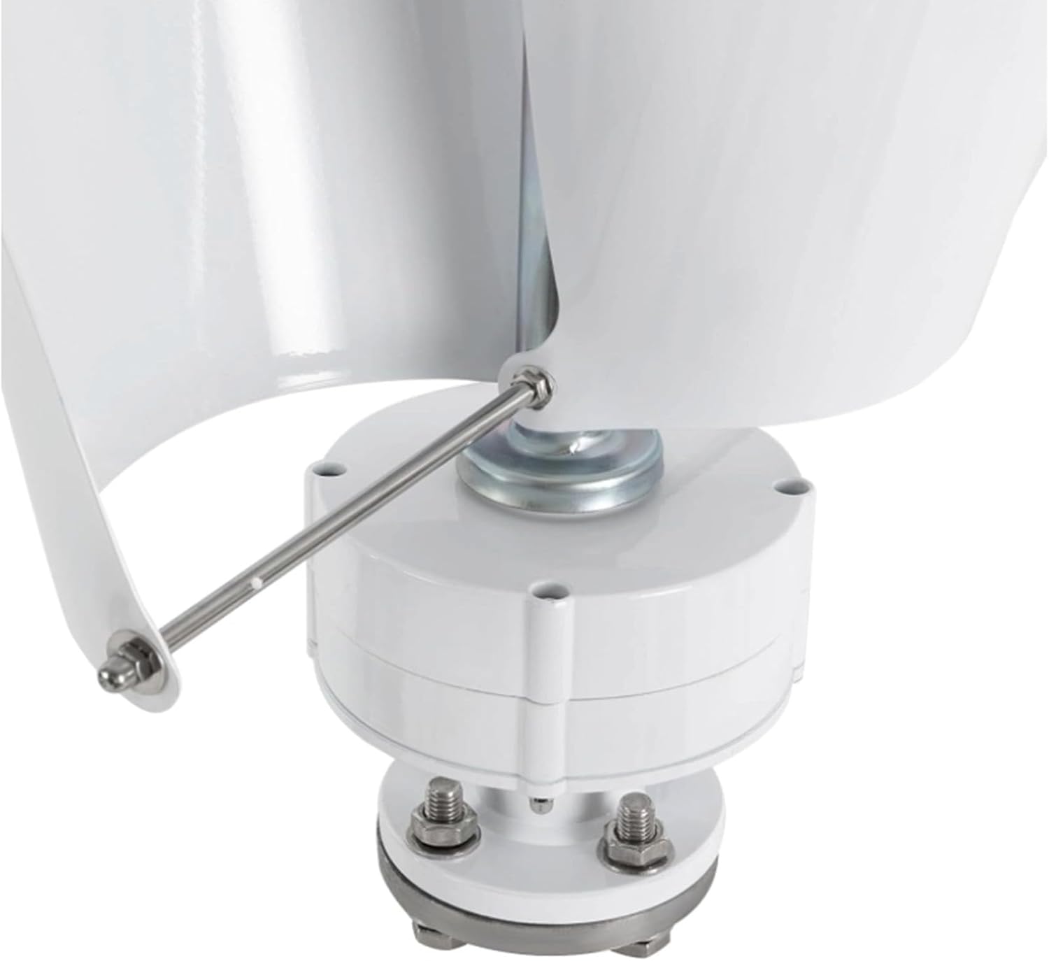 220v, 500W Wind Turbine, 12V -220V Vertical axis Wind Turbine with Controller, 2 Aluminum Alloy Blade Wind Turbine, Permanent Magnet Generator for Mobile House Cabin