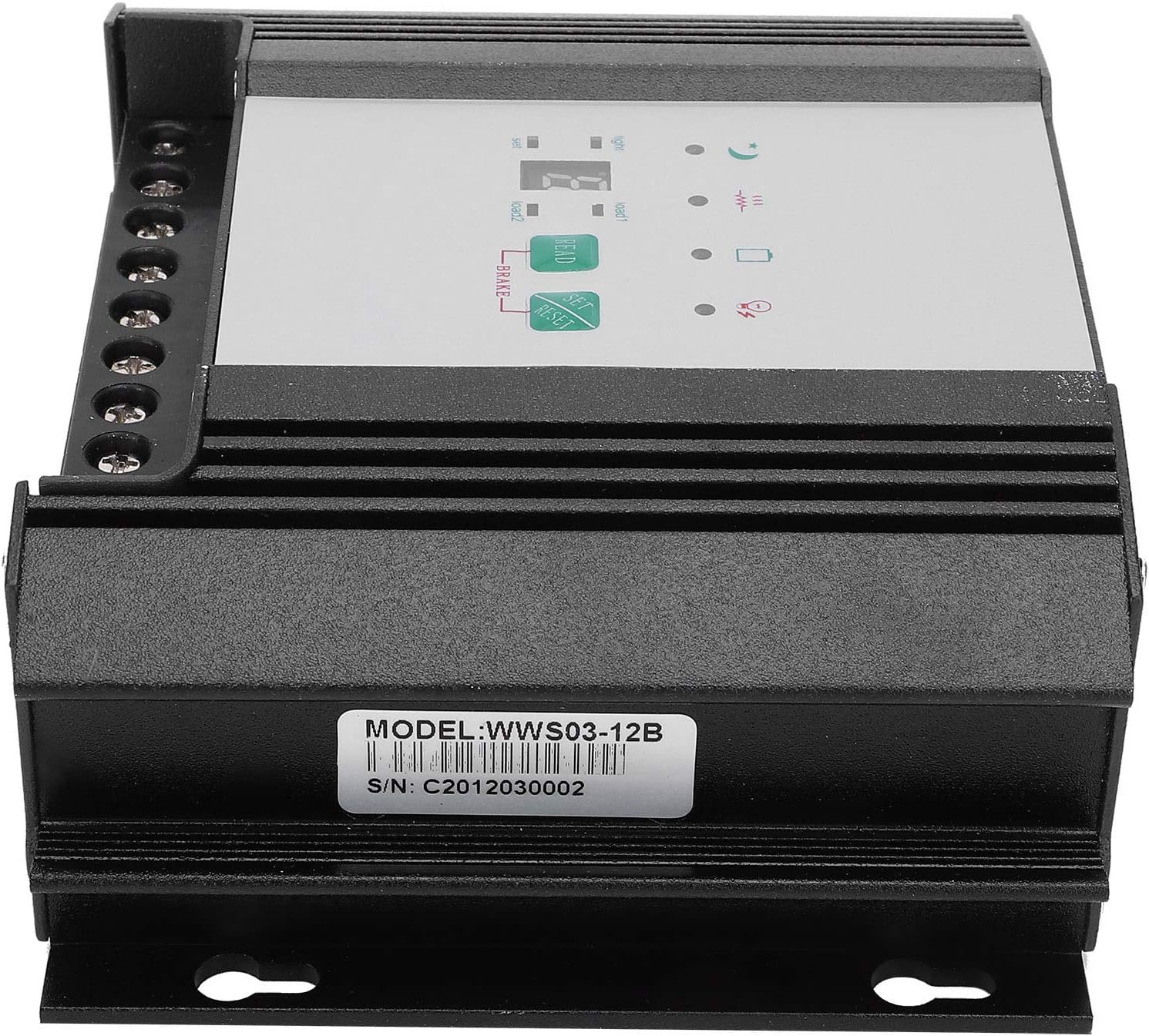 Wind Solar Troller, Street Regulator, Industrial Equipment with LCD Di, 12V for Wind and Solar Street , Aluminum y Housing