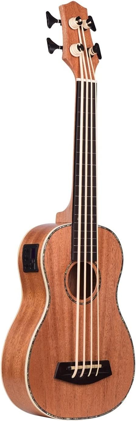 30 Inch Electric Bass Ukulele Sabilli Plywood Body Fingerboard Rubber Strings Children Ukulele