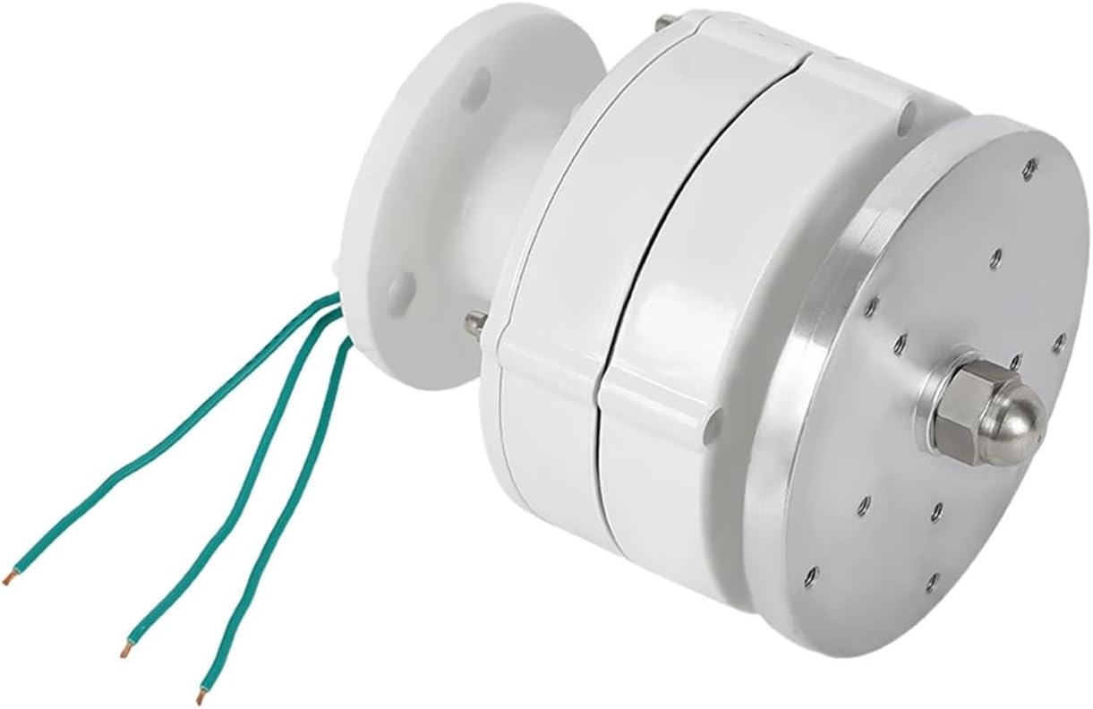 5 Blades 24V 600W Wind Turbine Generator Lantern Vertical Axis Wind Turbine Windmill for Family with Controller for Home, Farm, RVs, Boats