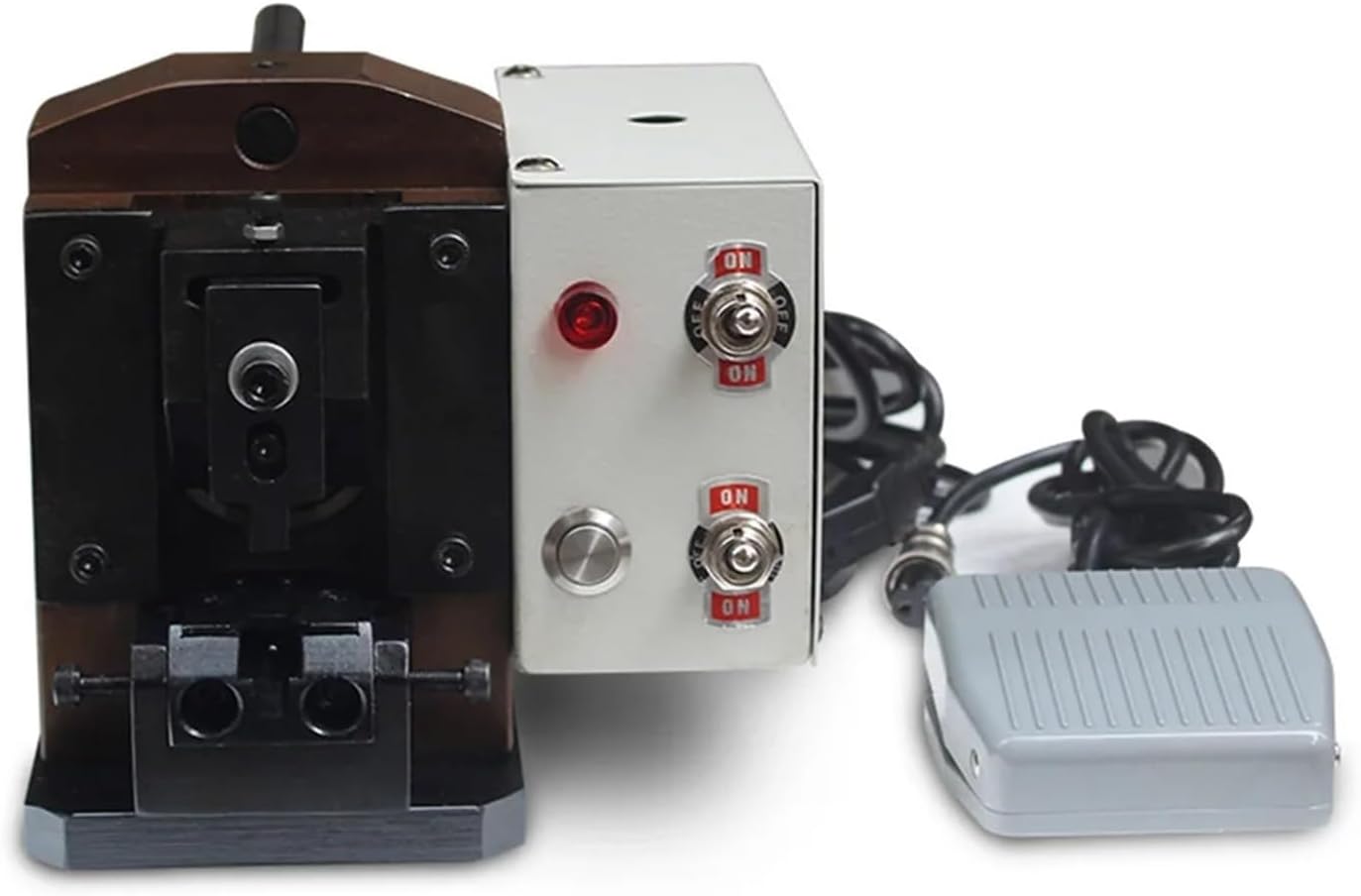 90W Semi-Automatic Rj45 Wire Crimping Machine, Rj11 Rj12 Cable Crimper 2P-8P Durability, Efficience