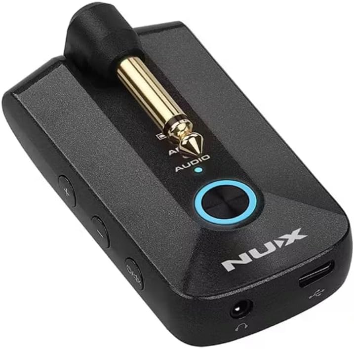 NUX Mighty Plug Pro MP-3 Guitar Headphone Amp with Various Effects, Amp Modeling, IRs - Black