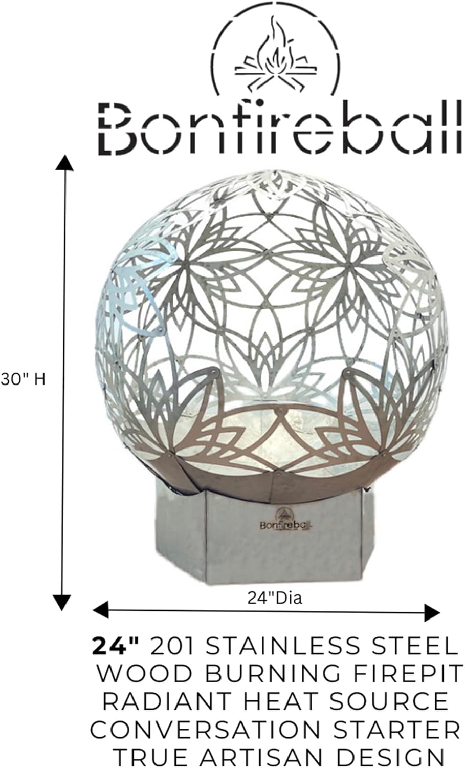 FlowerHouse: Bonfireball Fire Pit - 24