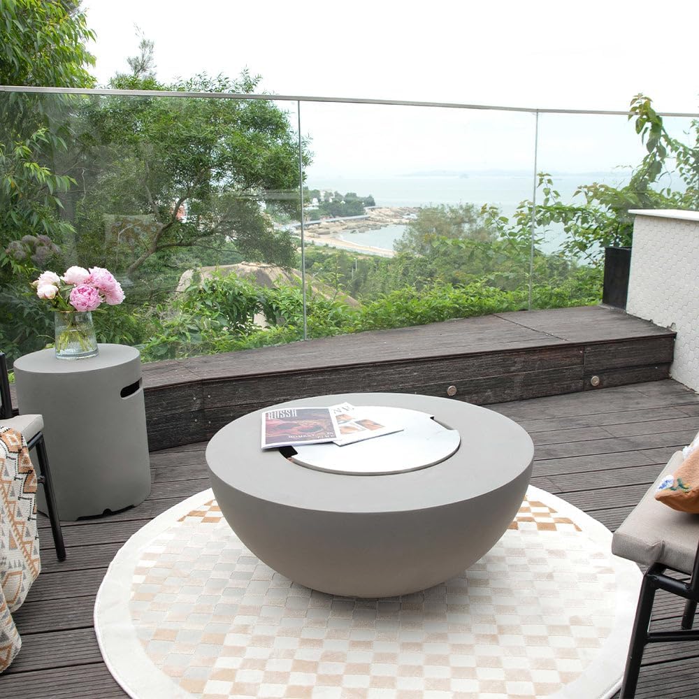 Fire Pit Outdoor Fire Table Roca Fire Table with Modeno Brand-Natural Gas