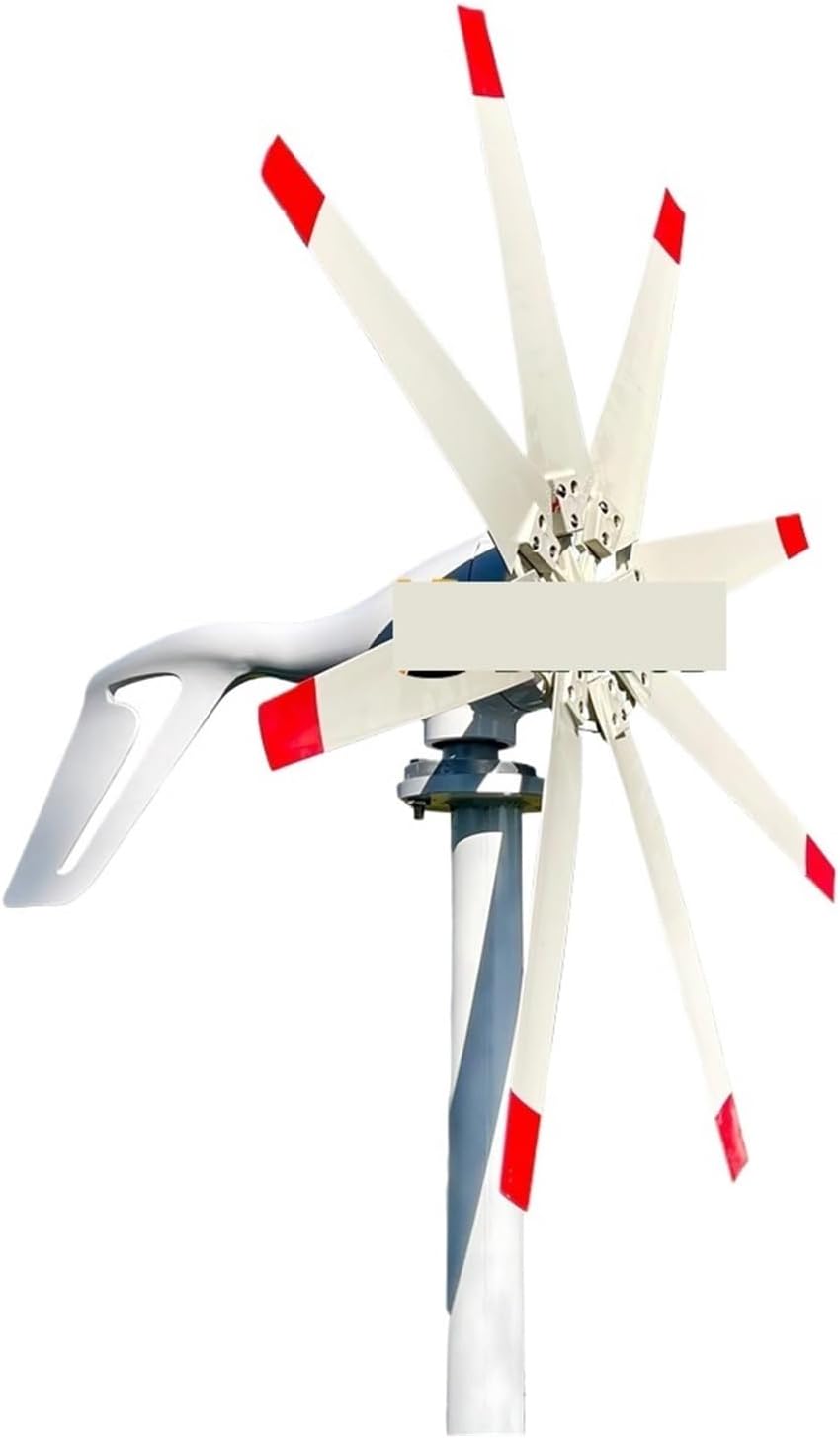 Wind Turbines, 3000W Energy Sources Electric Power nerator 12v 24v 48v Wind Turbine 4kw 3 Blades Permanent Maglev Low Wind Speed Starting Wind Turbines(24V)