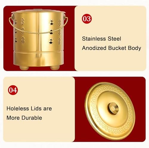 Large Yard Waste Incinerator Burn Barrel - Outdoor Fire Pit for Paper, Leaves, Trash & Wood - Perfect for Backyard Bonfires & Efficient Waste Disposal