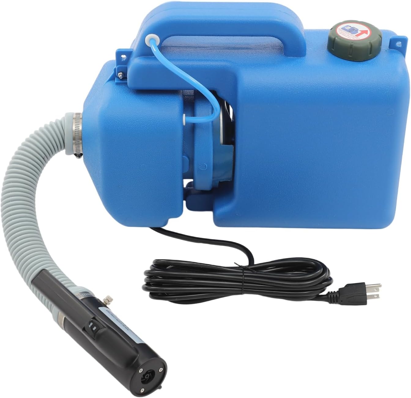 8L Electric ULV Fogger Machine, Portable Fogger Sprayer Machine with Adjustable Nozzle and Shoulder Strap, 1200W Electric Atomizer Sprayer for Home Indoor and Outdoor