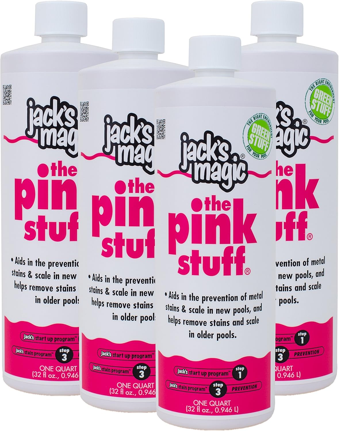 Jack's Magic The Pink Stuff (1 qt) (4 Pack)
