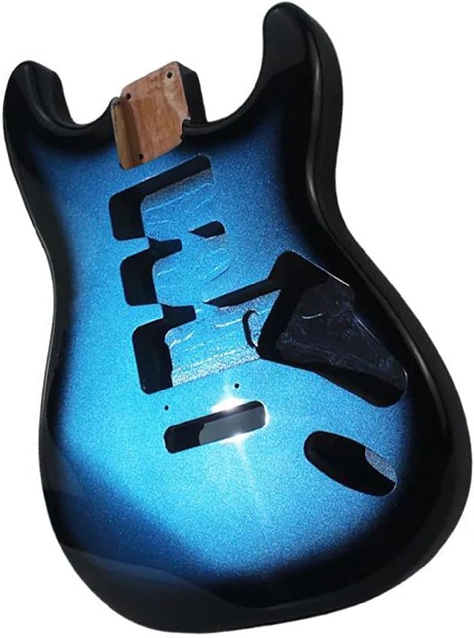 Guitar Body Guitar Replacement Parts Electric Guitar Body Blue Gradient Alder Wood Body DIY Electric Guitar