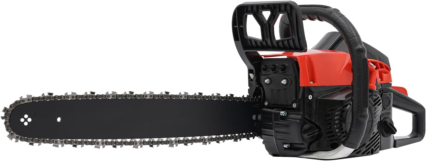 58cc Gasoline Chainsaw 2-Stroke 2.95HP Engine, 18