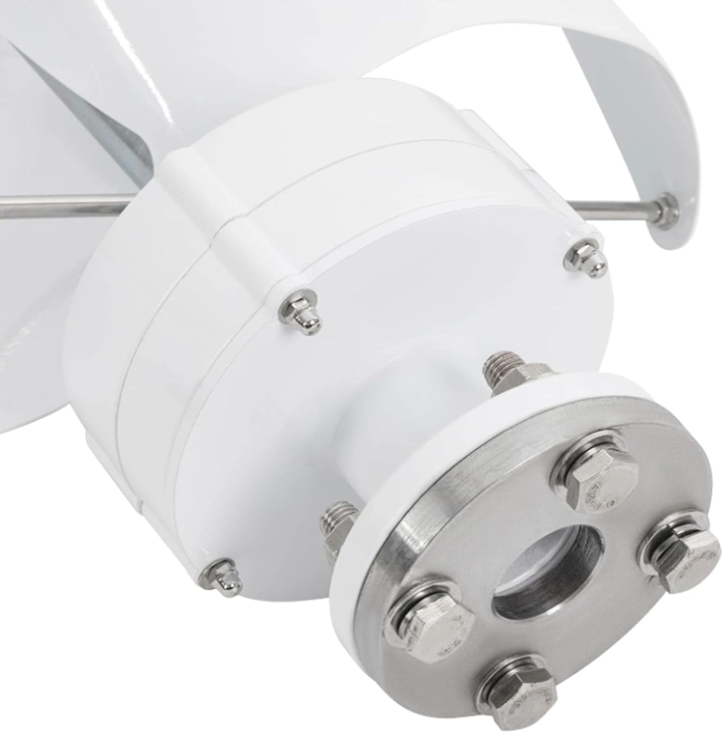 48v, 1200W Wind Turbine Vertical Axis Permanent Magnet Generator, 2 Blade Magnetic Suspension Vertical Axis Electric Generator 12V-220V with Controller