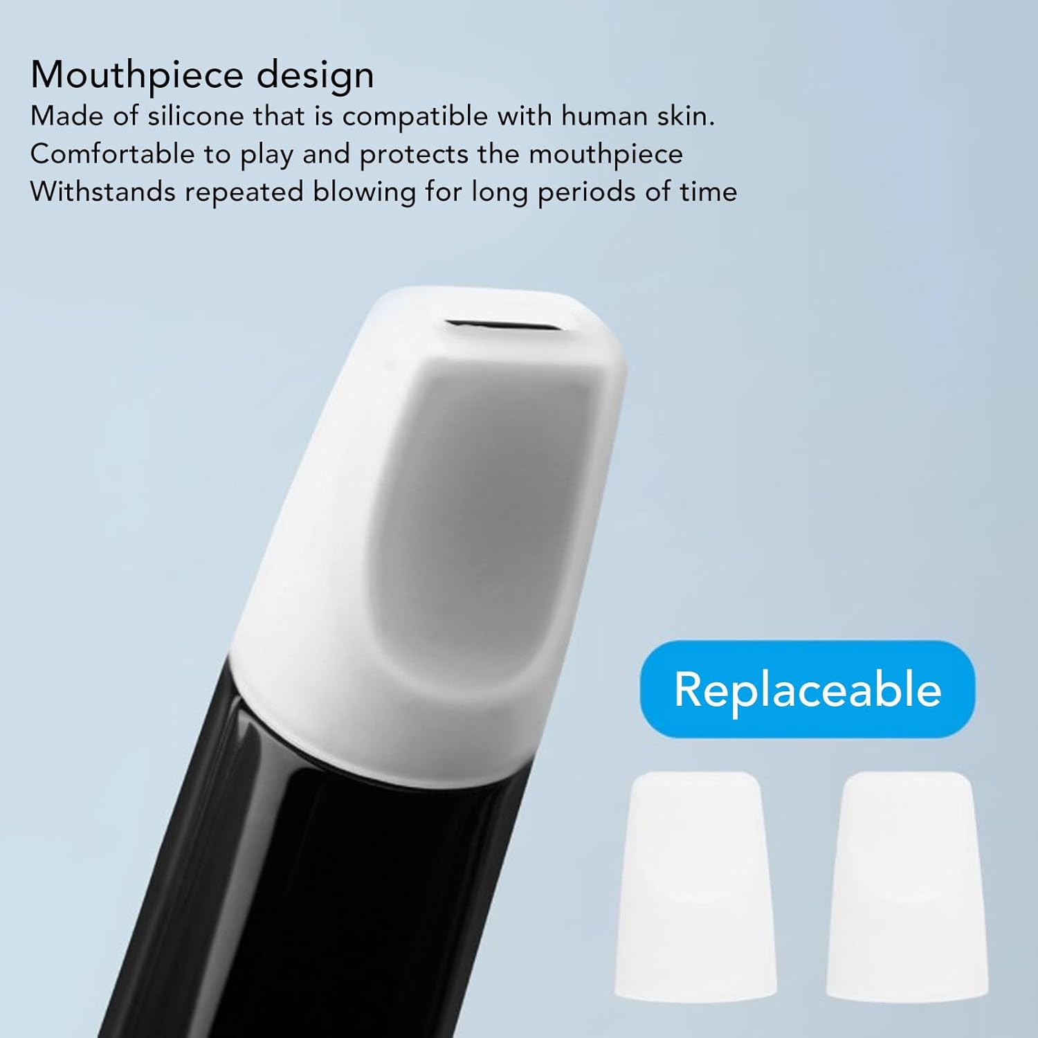 MIDI Digital Saxophone, Mini Electric Saxophone with 13 Tone Options, Adjustable Volume, 3 Blowing Sensitivity, Mini Electronic Wind Instrument Set