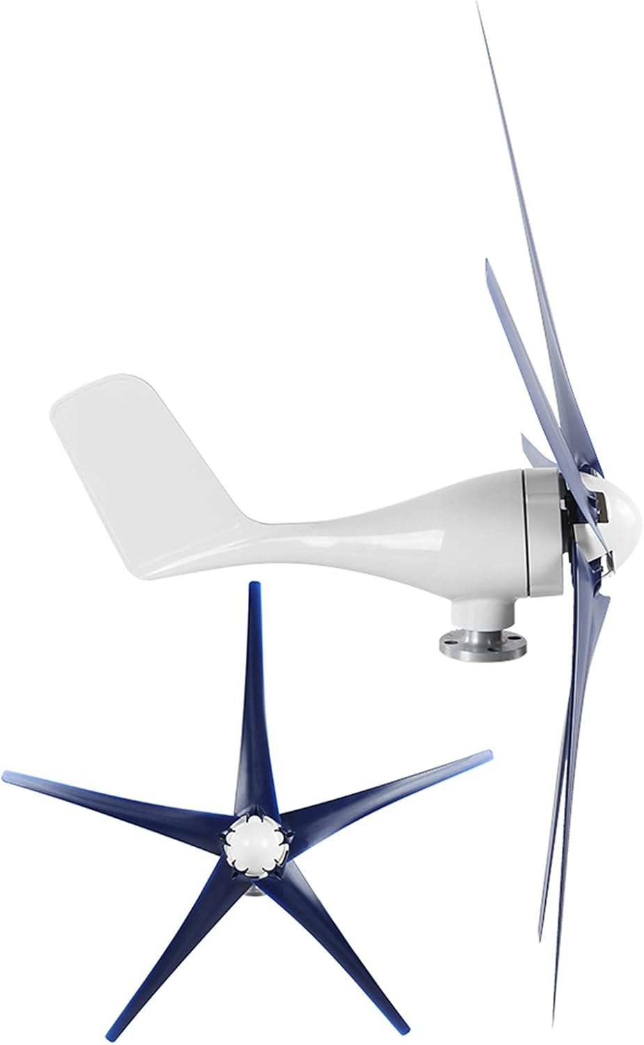 Wind Generator, 1600W 5 Blade Small Wind for Industrial Energy Equipment,Dynamo (24V)