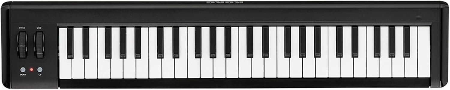 Keyboard Piano 49-Key MIDI Controller Compact USB MIDI Keyboard Controller USB