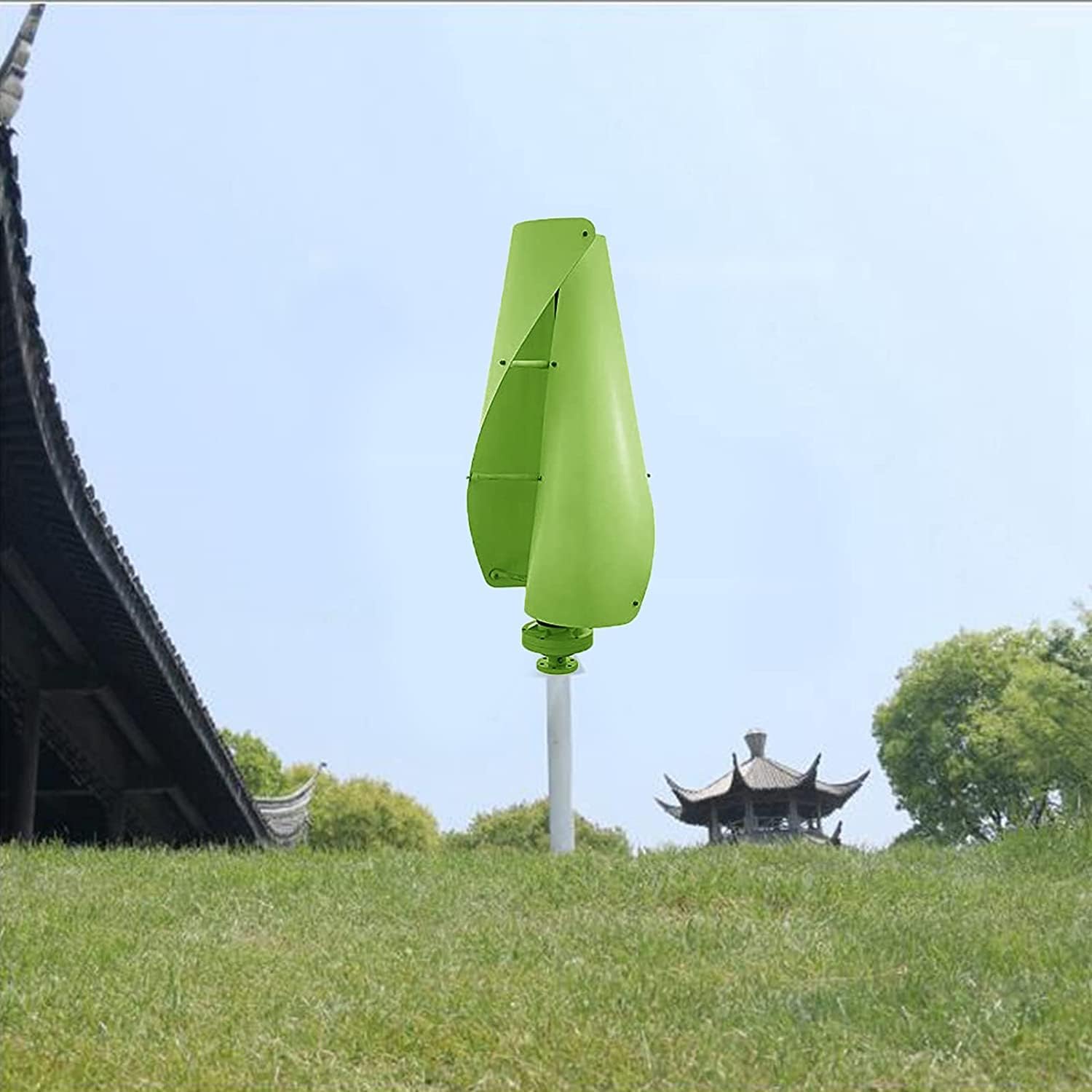 LiuSj JUnSt 6000W Wind Turbine Generator with Controller,Windmill Generator Wind Turbine Businesses Turbine Generator Kit for Home Camping