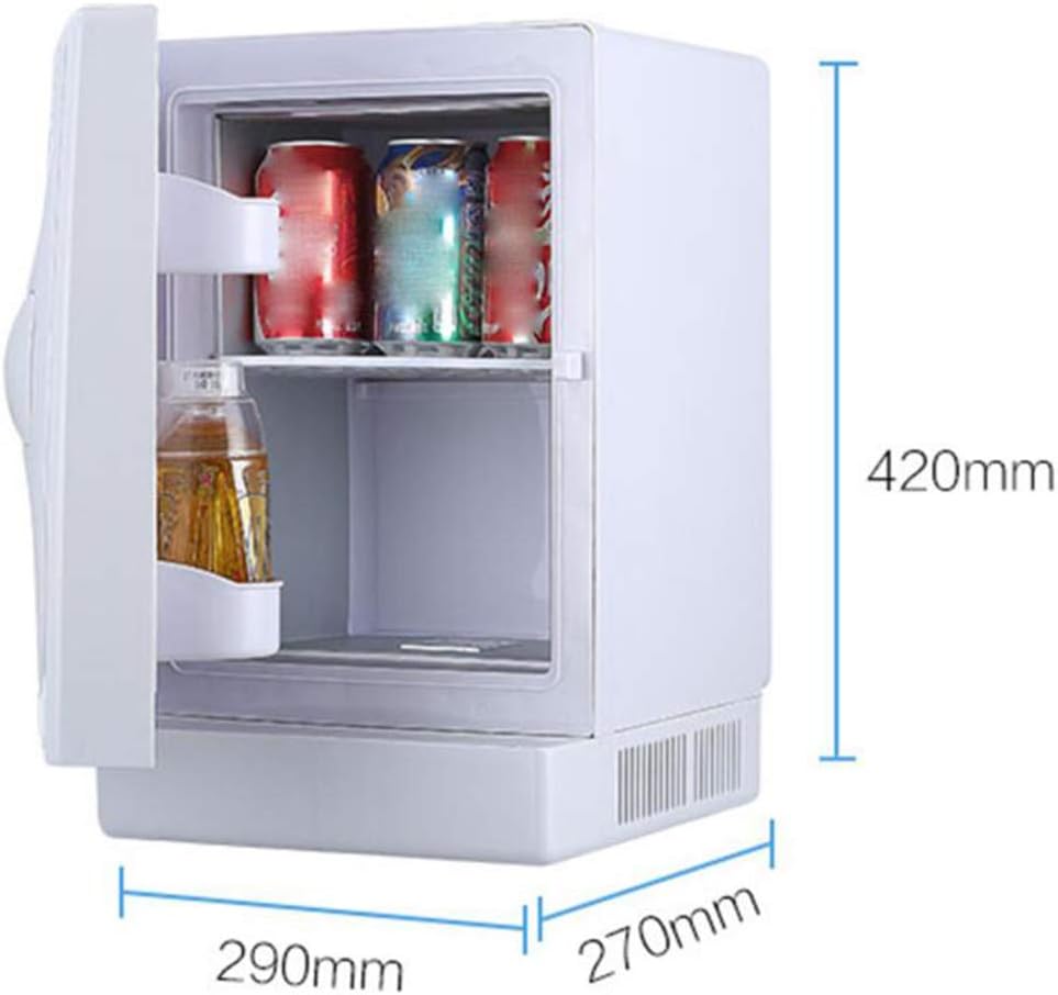 15L car Home Dual-Purpose Dormitory Mini Refrigerator Household Refrigeration car Refrigerator Office Heating and Cooling Box Energy-Saving Mode [Energy Class A++]