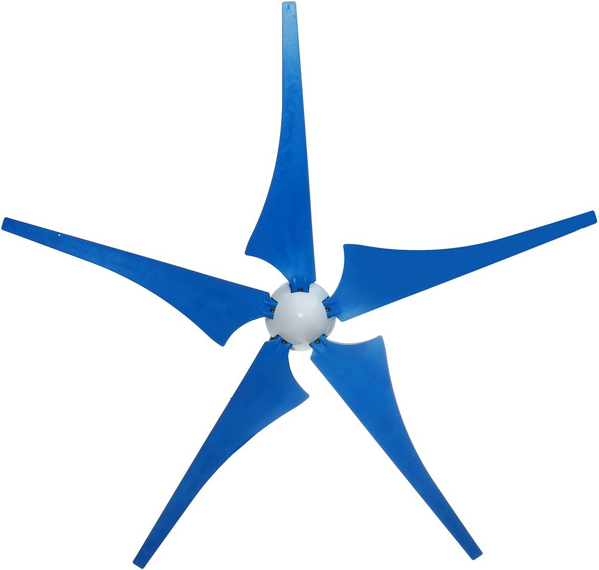 2KW/3KW 12V Wind Turbinen Generator Alternative Energy Generator Wind Generator 5 Blades Motor Kit with Charge Controller,3000w