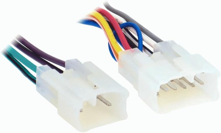 Double DIN Car Stereo Radio Install Kit (High Gloss Black) Package Compatible with for Toyota Prius L, LE, XLE 2019 Without Factory Amplifier