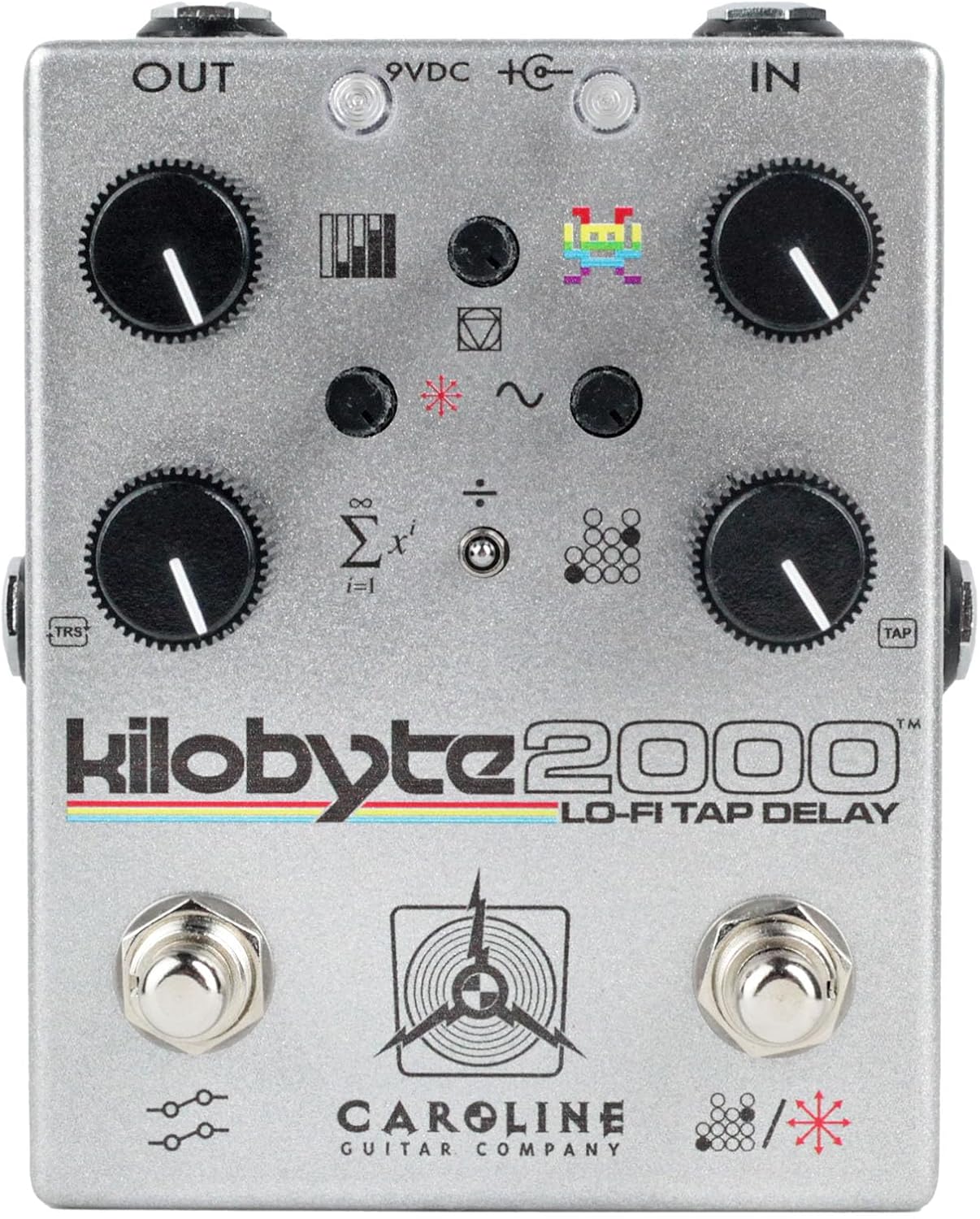 Kilobyte 2000 Lo-Fi Delay Guitar Pedal