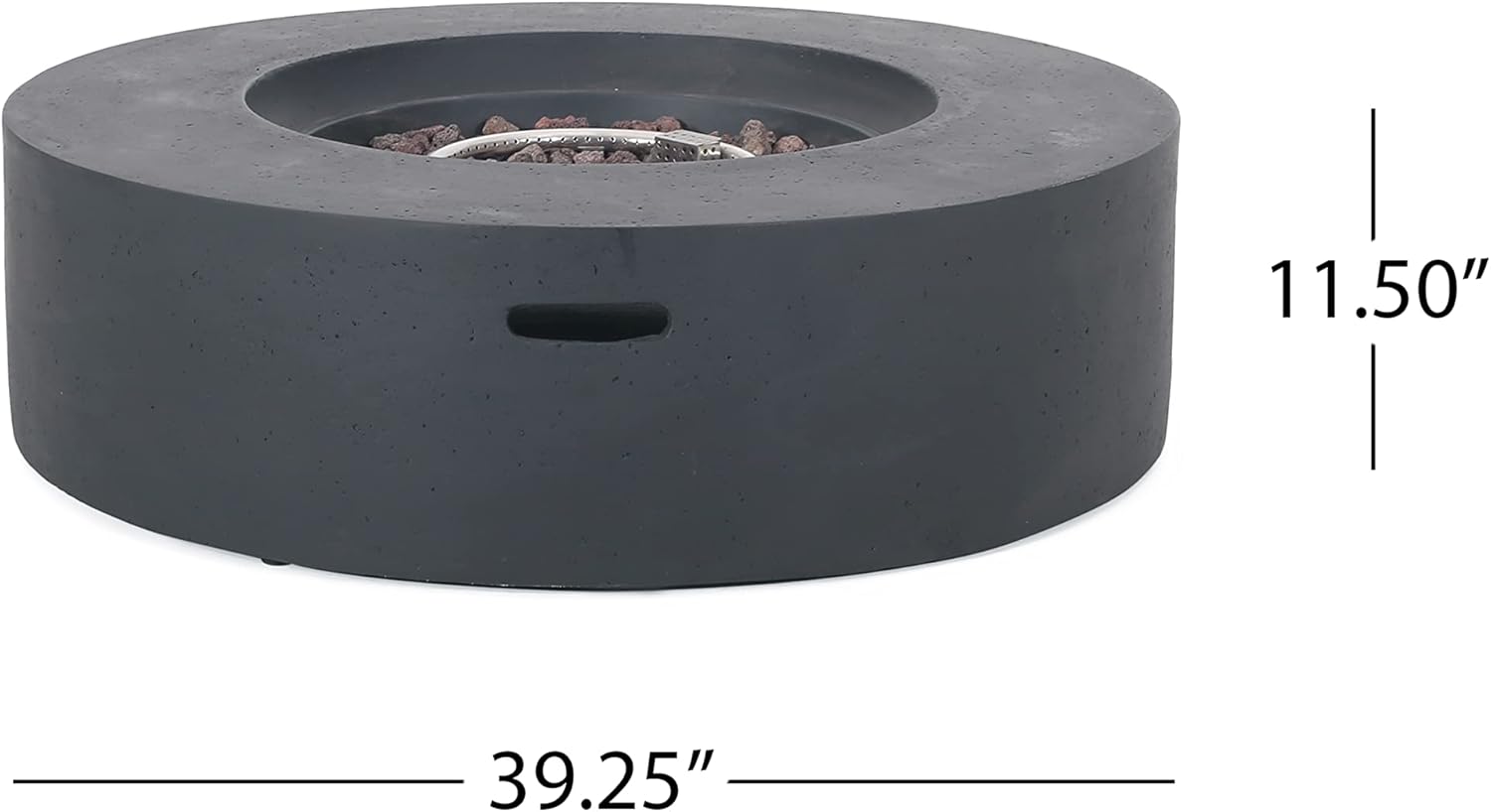 Outdoor Round Fire Pit, 40