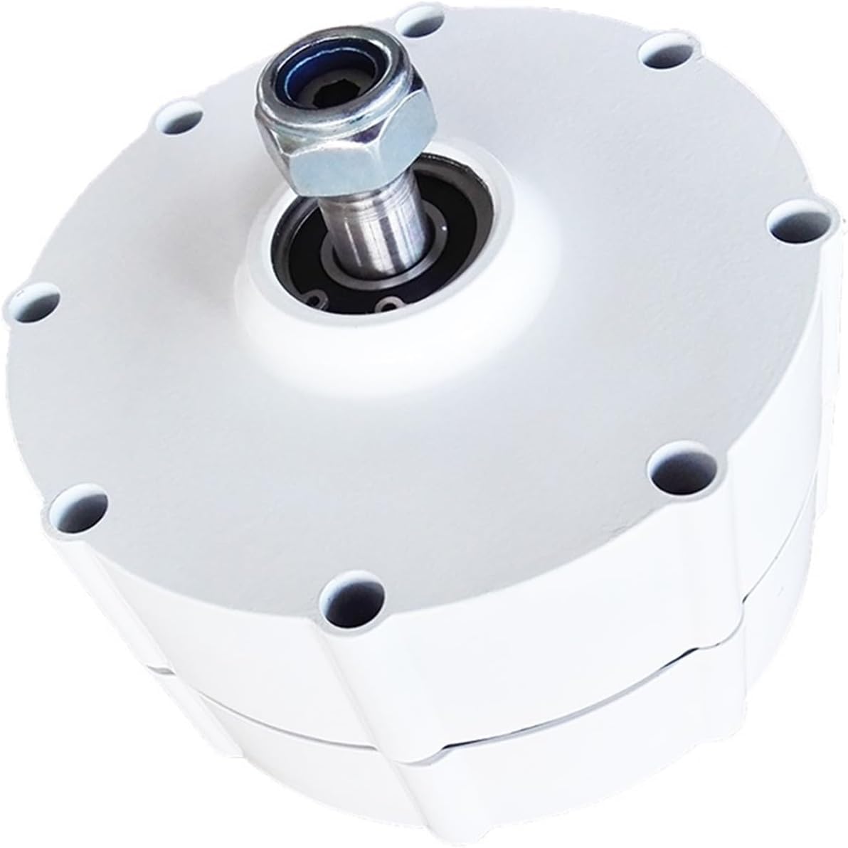 Wind Turbines, Three Phase Permanent Magnet nerator 500W PMG Alternator with DC Controller for Horizontal Or Vertical Wind Turbine(No Base,Double Shaft_48V)