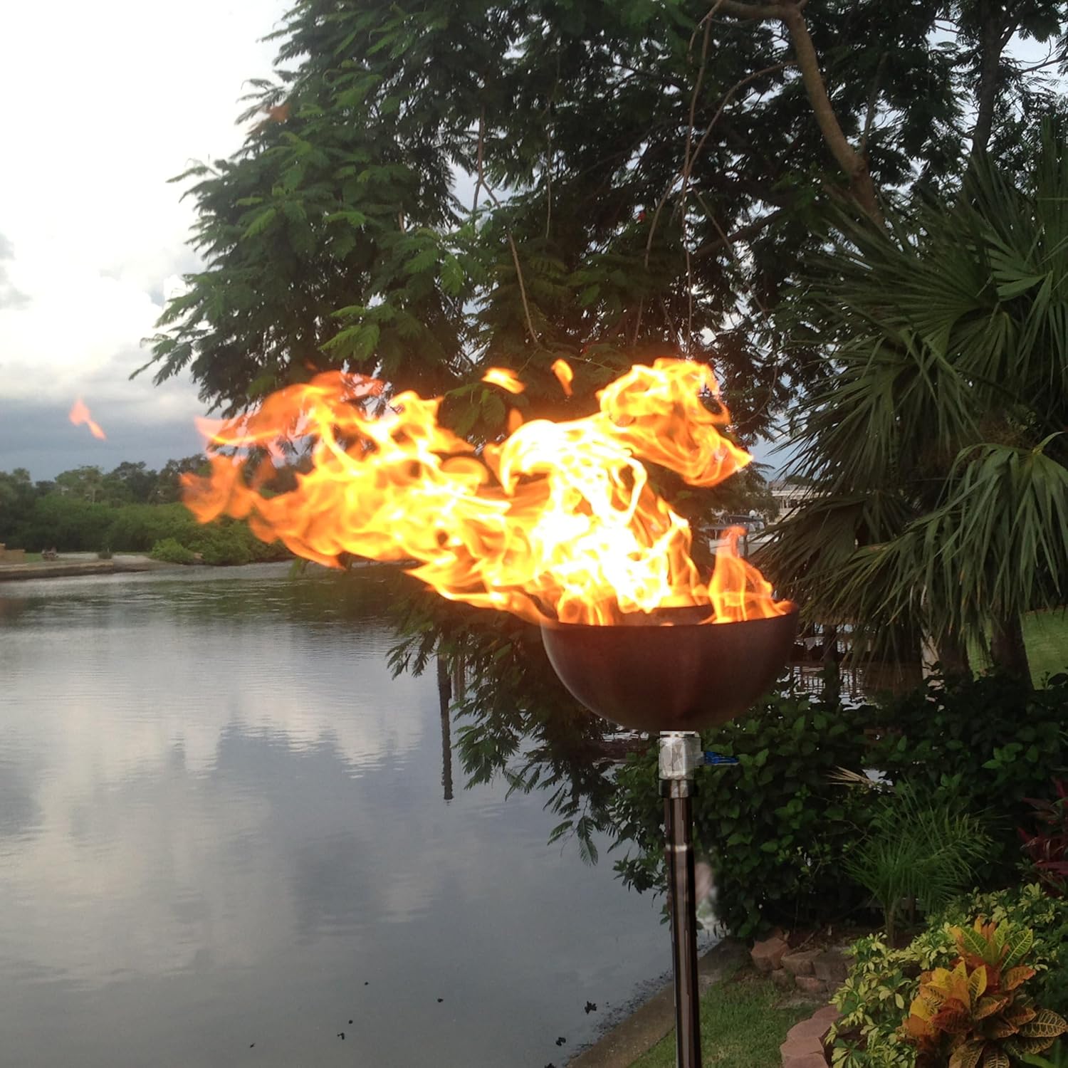 EasyFirePits Complete LP Basic Fire Pit Kit & Choices of Lifetime Warr 316 Stainless Burner (72.0, Torch72B-3pk)