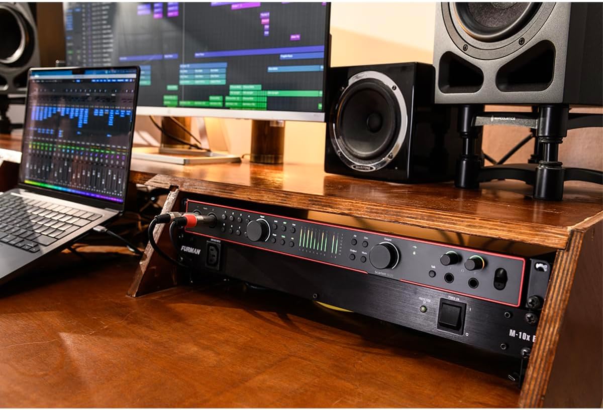 Focusrite Scarlett 18i20 4th Gen USB Audio Interface, for Multitrack Recording, Music Production and Podcasting — High-Fidelity, Studio Quality Recording, and All the Software You Need to Record