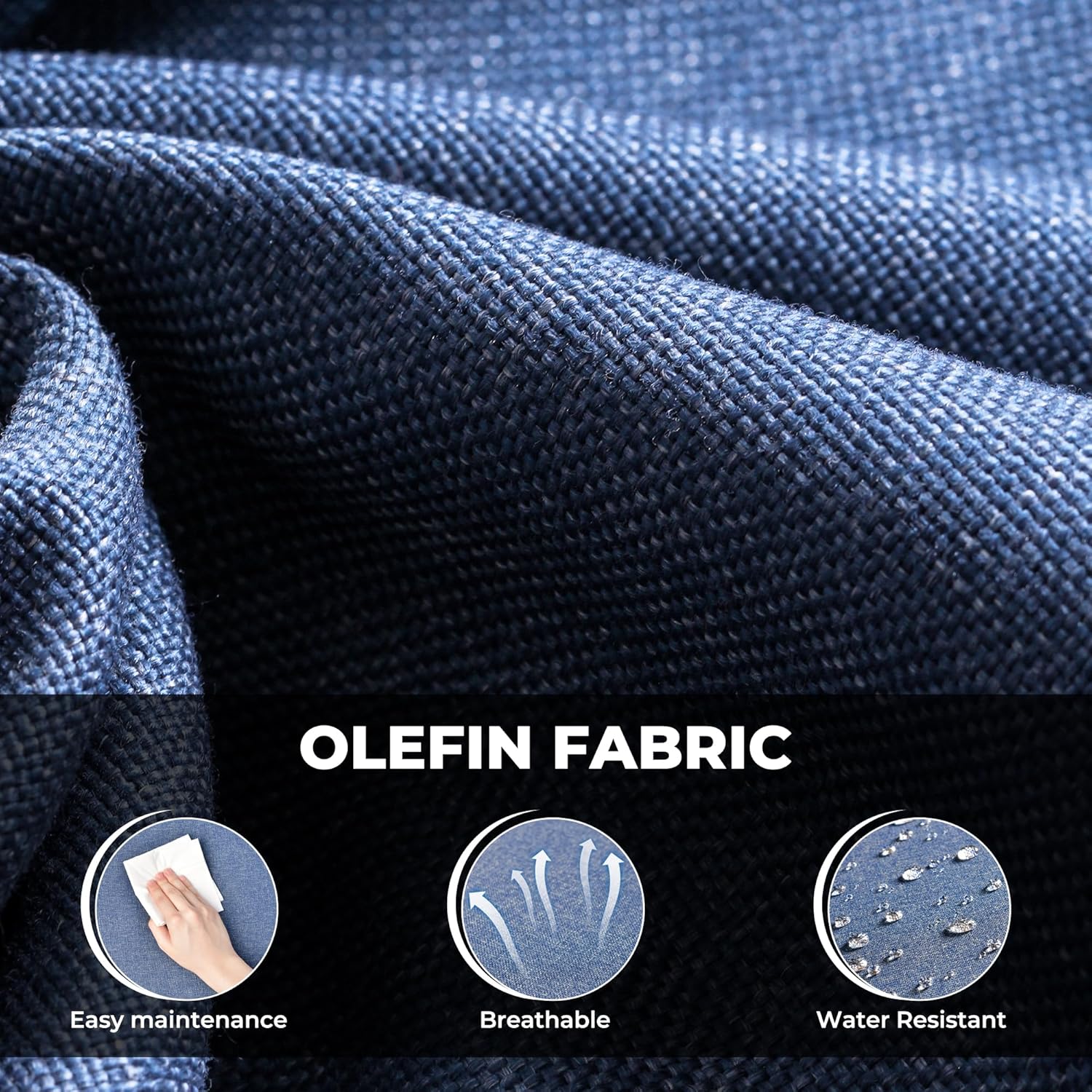 10 Pieces Outdoor Furniture Set,Sectional Sofa with Double Layer Fire Pit Table and Rocking Chairs,PE Wicker Rattan Patio Conversation Sets