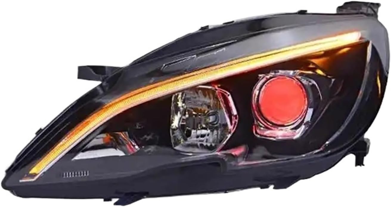 Car Accessories Compatible For Peugoet 308 Headlight 2014-2021 408r Head Light DRL Turn Signal Low Beam Projector Lens