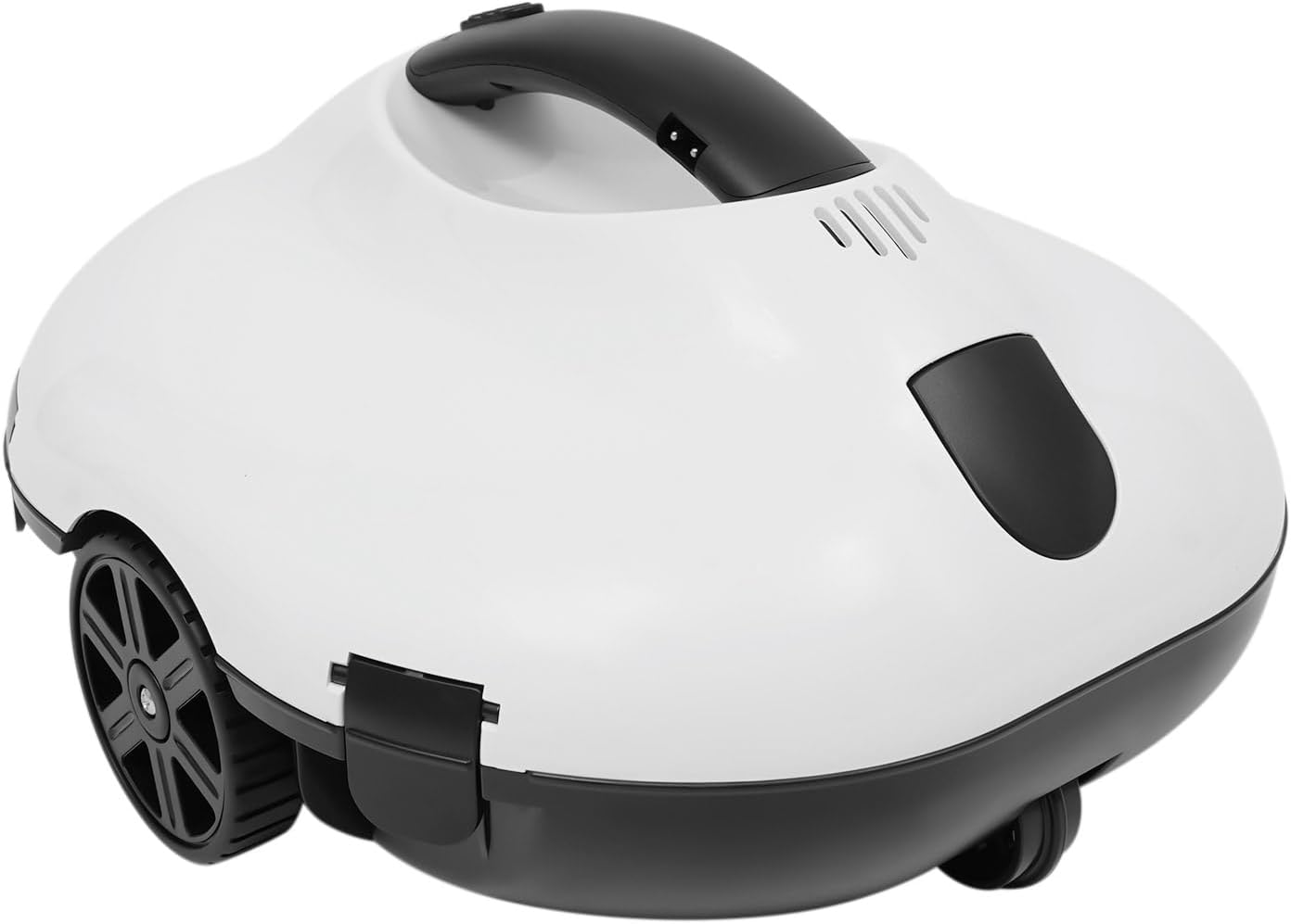 Cordless Robotic Pool Cleaner, Portable Swimming Robotic Pool Vacuum, Automatic Above Ground Pool Vacuum, 130Mins Runtime, Pools Up to 860 Sq.Ft, Self-Parking, Ideal for Removing Sand, Debris