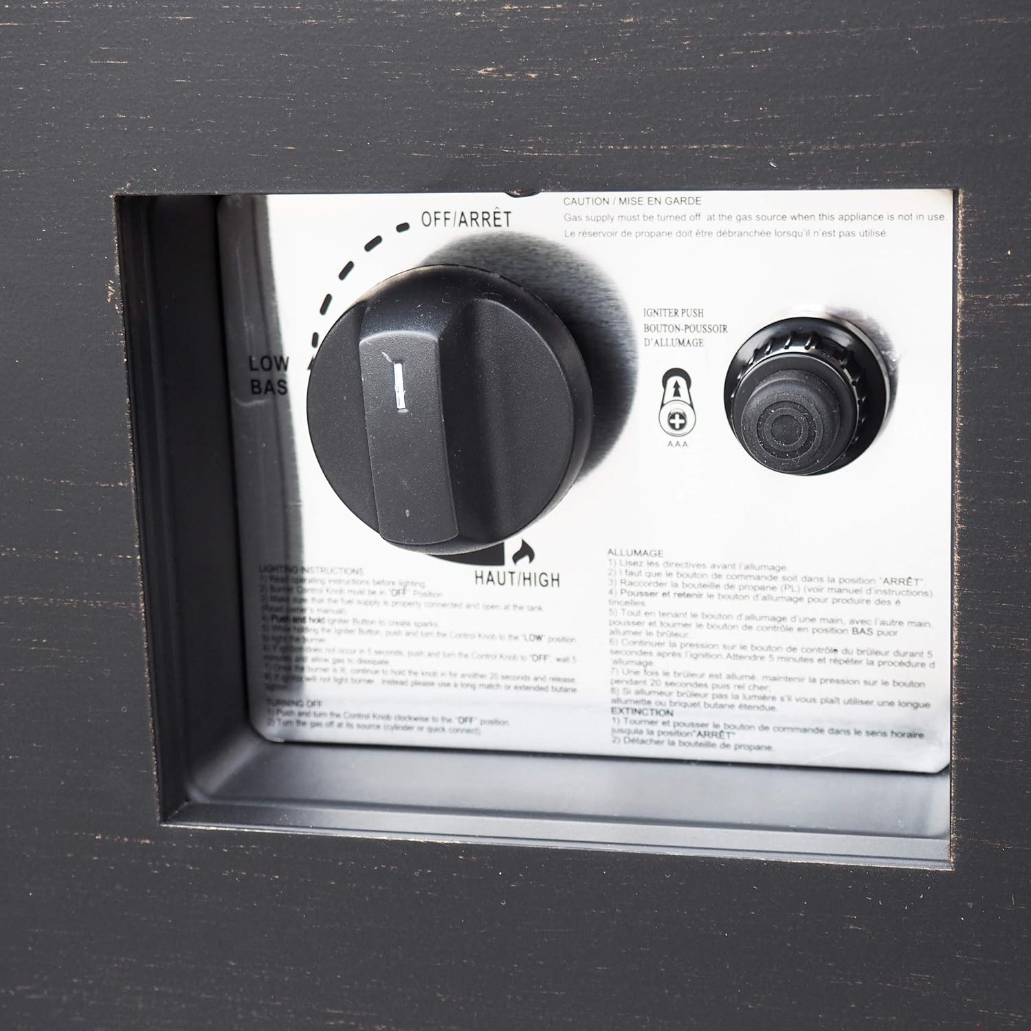 40 Inch Square Propane Fire Pit Table, Outdoor Brown and Gold Iron Fire Pit for Patio, Wellington Style Gas Fire Pits with Spacious 40