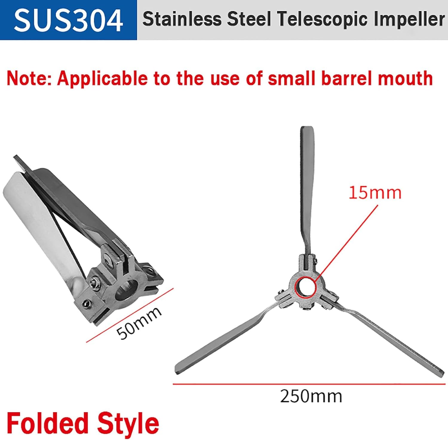 1HP Pneumatic Paint Mixer for IBC Drum, Coat Mixer Bracket Air Agitator Stirring Machine for 265 Gallon IBC, Suitable Viscosicty Less Than 7000CP