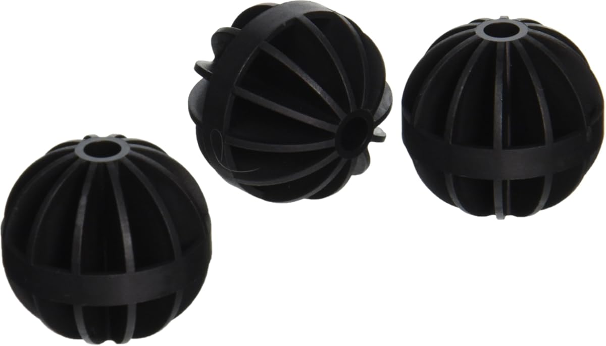 Aquascape 98464 BioBalls Filtration Media for Pond, Waterfall, and Water Features, 100-Piece,Black