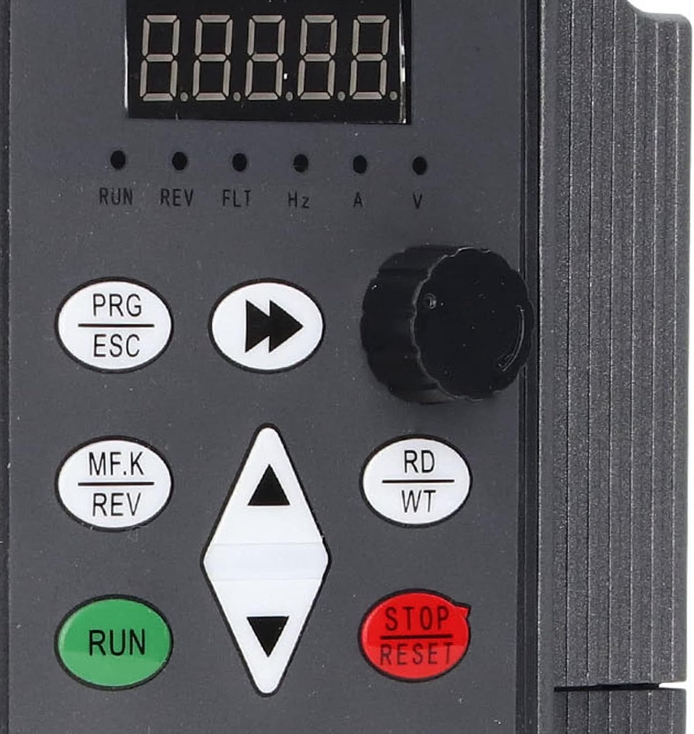 Eujgoov Solar Photovoltaic Motor Drive Inverter Variable Red Digital Display, Heat Dissipation Exquisite Craftsmanship for Frequency Converter VFD Inverter