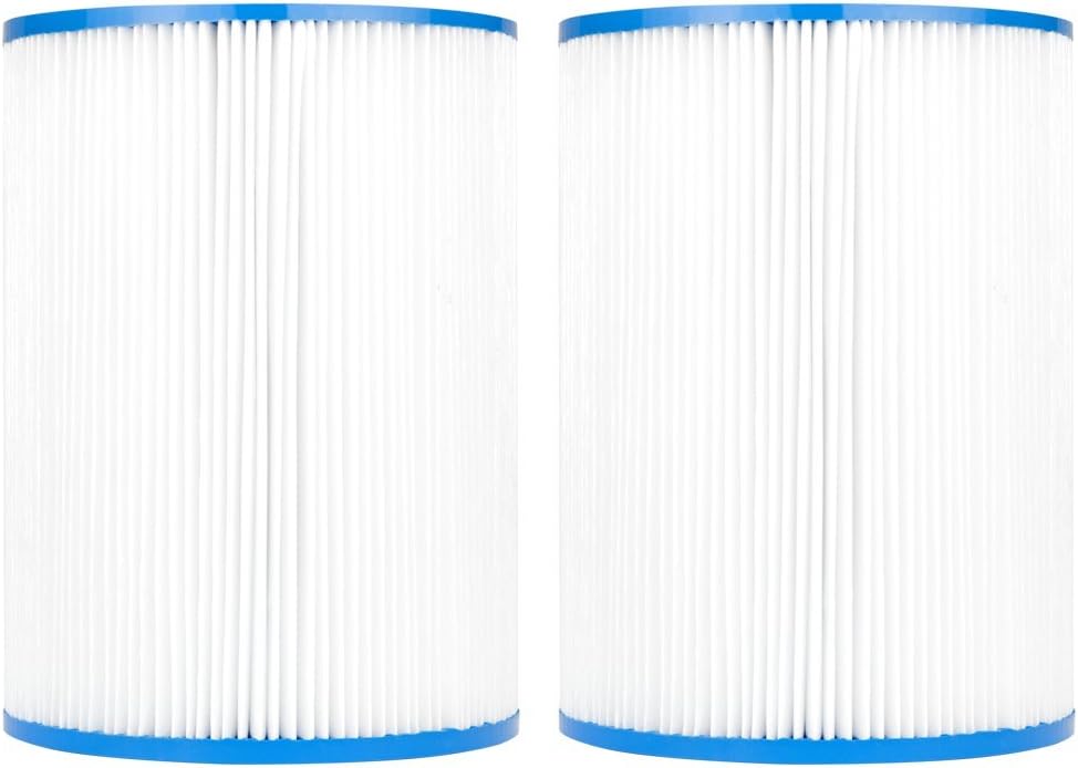 Clear Choice Pool Spa Filter 7.00 Dia x 9.81 in Cartridge Replacement for Hayward Star-Clear C-250 CX250RE Baleen AK-6074, [2-Pack]