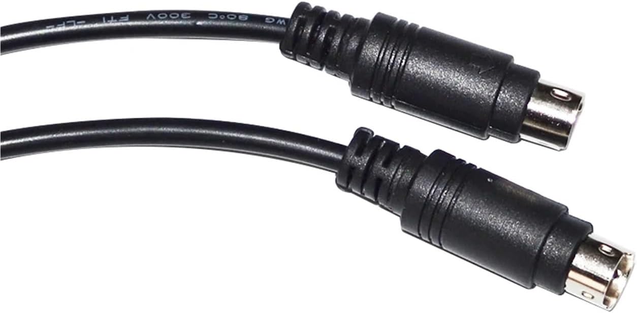 MINI DIN 8 PIN MD8 to MD8 8-PIN Male Adapter Data Cable for X5(D) MIDI Music Synthesizer to Host Port AG-002 for Macintosh(3metres)