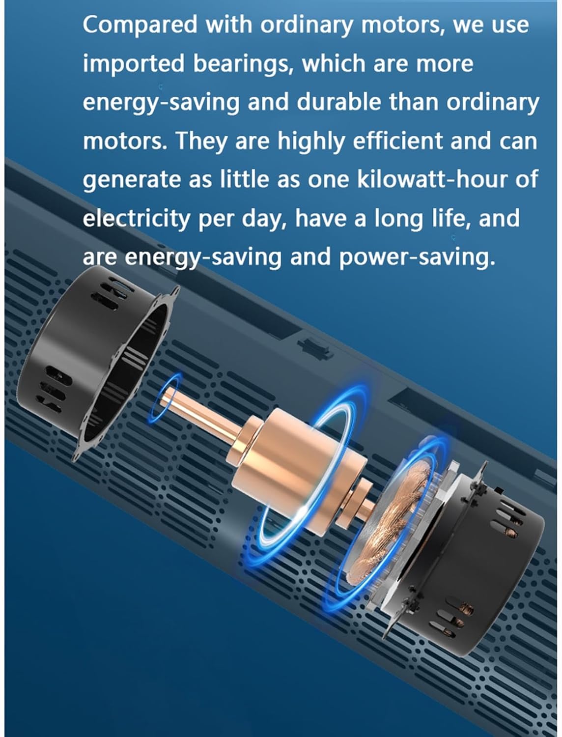 23-inch, 35-inch, 39-inch Black Commercial Thin Door Air Curtain Machine, High-Efficiency Energy-Saving Natural Wind(150cm(59inch))