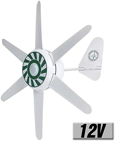6 Blades 300W Wind Turbines Generator & Wind Solar Hybrids Wind Generator Kit Household 12/24V Wind Turbines Generator Kit