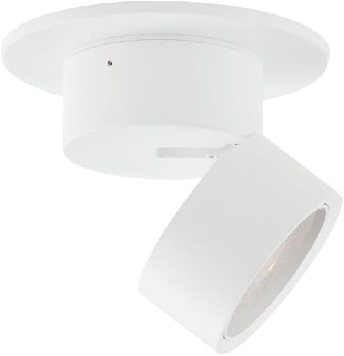 Maxim Swinger 12W 1 LED 5.25 Inch Wide Flush Mount with White Finish
